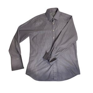 Men's purple striped Dress Shirt.mt2113
